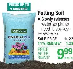 Menards Potting Soil offer