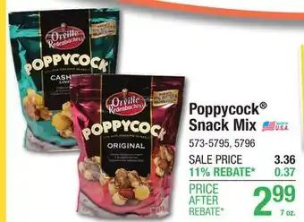 Menards Poppycock Snack Mix offer