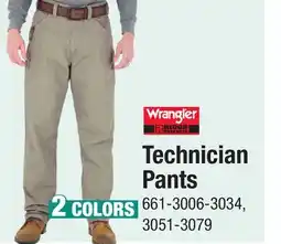 Menards Mens Technician Pants offer