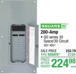 Menards 200-Amp offer