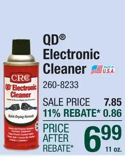 Menards QD Electronic Cleaner offer