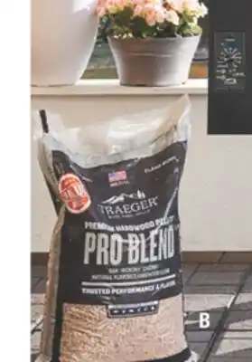 The Home Depot TRAEGER 30 lb Pro Blend Hardwood Pellets offer