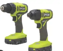 The Home Depot RYOBI ONE 18V 2-Tool 1.5Ah Kit offer