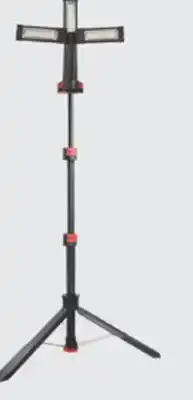 The Home Depot Husky 2200 Lumen LED Tripod Triple lamp heads offer