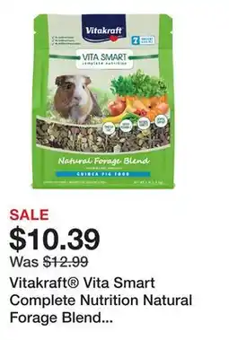 Petsmart Vitakraft Vita Smart Complete Nutrition Natural Forage Blend Guinea Pig Food offer