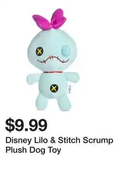 Petsmart Disney Lilo & Stitch Scrump Plush Dog Toy offer
