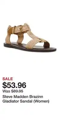 Nordstrom Steve Madden Brazinn Gladiator Sandal (Women) offer