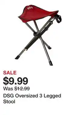 Dick's Sporting Goods DSG Oversized 3 Legged Stool offer