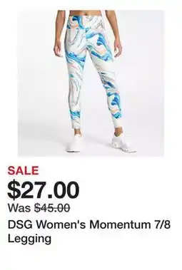 Dick's Sporting Goods DSG Women's Momentum 7/8 Legging offer