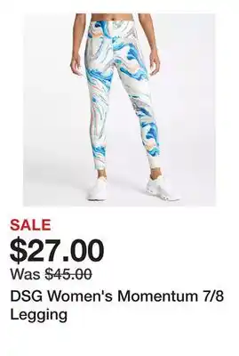 Dick's Sporting Goods DSG Women's Momentum 7/8 Legging offer
