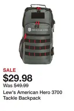 Dick's Sporting Goods Lew's American Hero 3700 Tackle Backpack offer