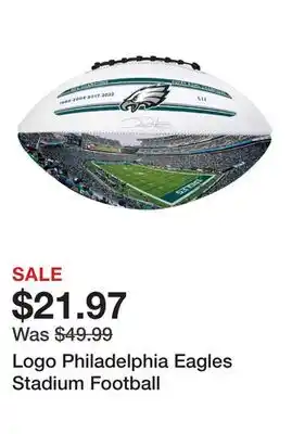 Dick's Sporting Goods Logo Philadelphia Eagles Stadium Football offer