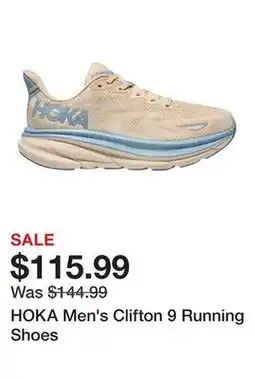 Dick's Sporting Goods HOKA Men's Clifton 9 Running Shoes offer