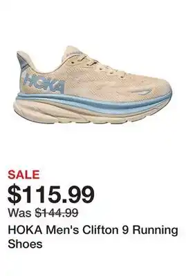 Dick's Sporting Goods HOKA Men's Clifton 9 Running Shoes offer