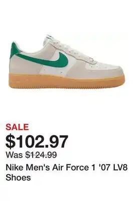 Dick's Sporting Goods Nike Men's Air Force 1 '07 LV8 Shoes offer