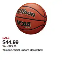 Dick's Sporting Goods Wilson Official Encore Basketball offer