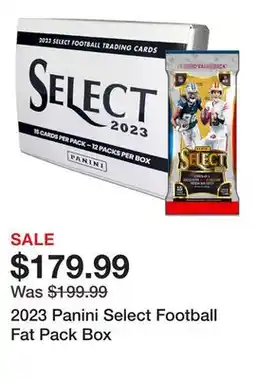 Dick's Sporting Goods 2023 Panini Select Football Fat Pack Box offer