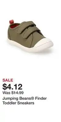 Kohl's Jumping Beans Finder Toddler Sneakers offer
