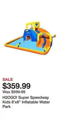 Kohl's H2OGO! Super Speedway Kids 8'x8 Inflatable Water Park offer
