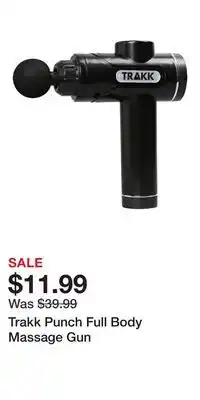 Kohl's Trakk Punch Full Body Massage Gun offer