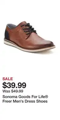 Kohl's Sonoma Goods For Life Freer Men's Dress Shoes offer