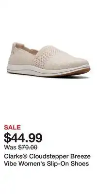Kohl's Clarks Cloudstepper Breeze Vibe Women's Slip-On Shoes offer