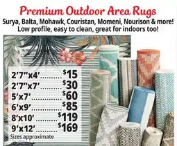 Ocean State Job Lot Premium Outdoor Area Rugs offer