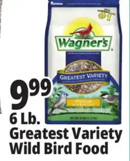 Ocean State Job Lot Wagner's Greatest Variety Deluxe Wild Bird Food 6 lbs offer
