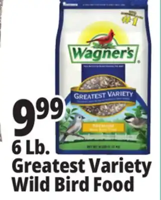 Ocean State Job Lot Wagner's Greatest Variety Deluxe Wild Bird Food 6 lbs offer