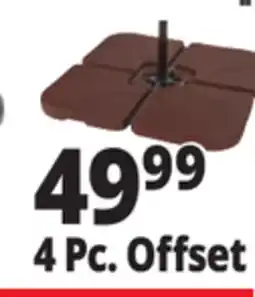 Ocean State Job Lot Offset Umbrella Base 4-Piece offer