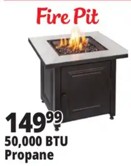 Ocean State Job Lot 50,000 BTU Propane Fire Pit offer