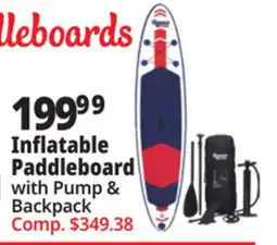 Ocean State Job Lot 10' 6 Inflatable Non-Slip Paddle Board offer