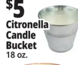 Ocean State Job Lot Citronella Candle Bucket offer