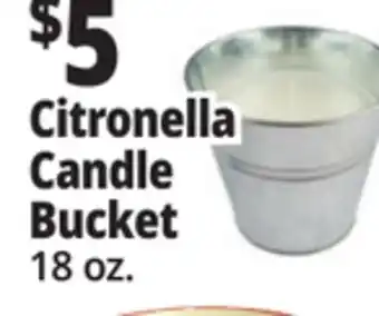 Ocean State Job Lot Citronella Candle Bucket offer