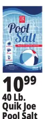 Ocean State Job Lot Pool Salt 40 lbs offer