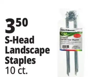 Ocean State Job Lot Tiller & Rowe S-Shaped Landscape Staples 10 Count offer