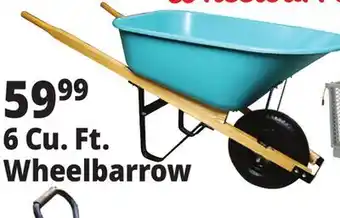 Ocean State Job Lot 6 Cu. Ft. Wheelbarrow offer