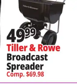 Ocean State Job Lot Tiller & Rowe Broadcast Spreader offer