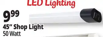 Ocean State Job Lot ZGB 45W LED Shop Light 4' offer