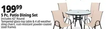 Ocean State Job Lot 5 Pc. Patio Dining Set offer