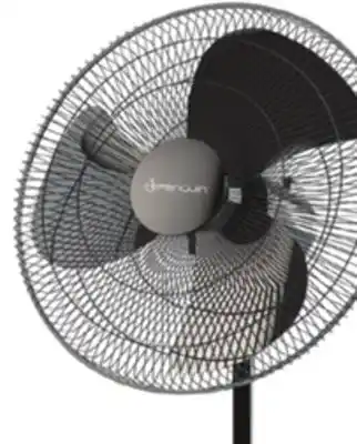 Ocean State Job Lot Penguin Adjustable Pedestal Fan 18 offer