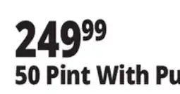 Ocean State Job Lot 50 Pint Dehumidifier With Pump offer