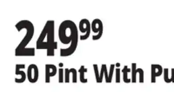 Ocean State Job Lot 50 Pint Dehumidifier With Pump offer