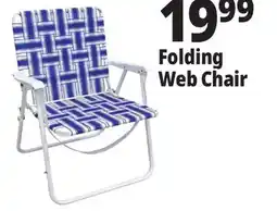 Ocean State Job Lot Folding Web Chair offer