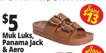 Ocean State Job Lot Muk Luks, Panama Jack & Aero offer