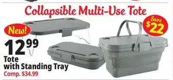 Ocean State Job Lot Tote with Standing Tray offer