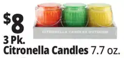 Ocean State Job Lot 3 Pk. Citronella Candles offer