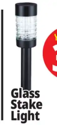 Ocean State Job Lot Solar Stake Light Black offer