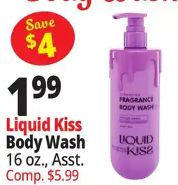 Ocean State Job Lot Liquid Kiss Body Wash offer