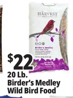 Ocean State Job Lot Harvest Birder's Medley Wild Bird Food 20 lbs offer